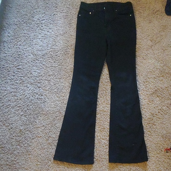 H&M black flare jeans - Picture 1 of 2
